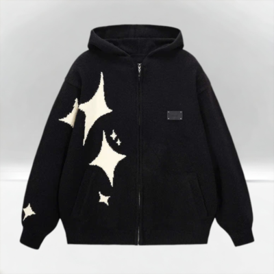 Knit Hoodie Iconslab Star