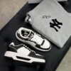 Giày MLB Korea Chunky Liner Classic Mono New York Yankees Black