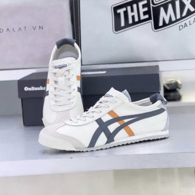 Giày Onitsuka Tiger MEXICO 66 Shoes White Navy Orange