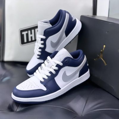 Giày Nike Air Jordan 1 Low Midnight Navy