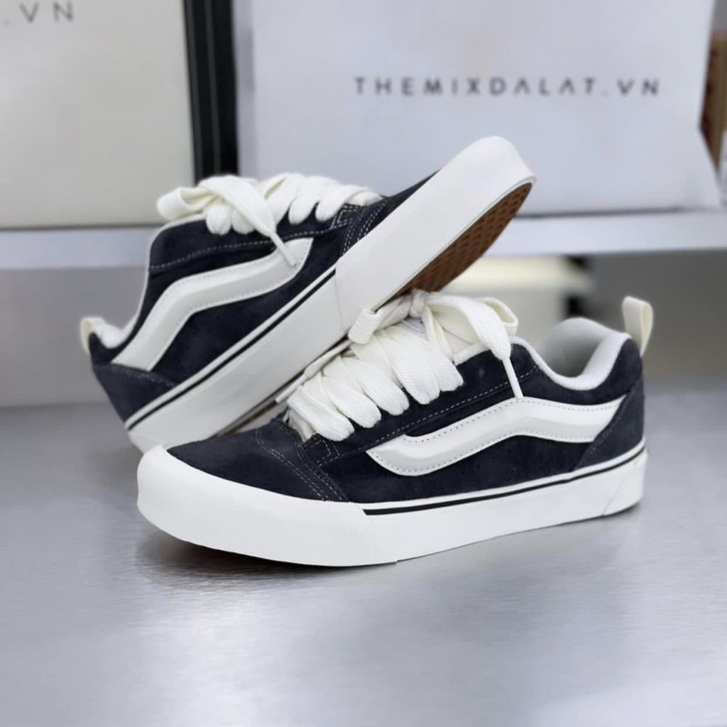 Giày Vans Knu Skool Pig Suede Gray