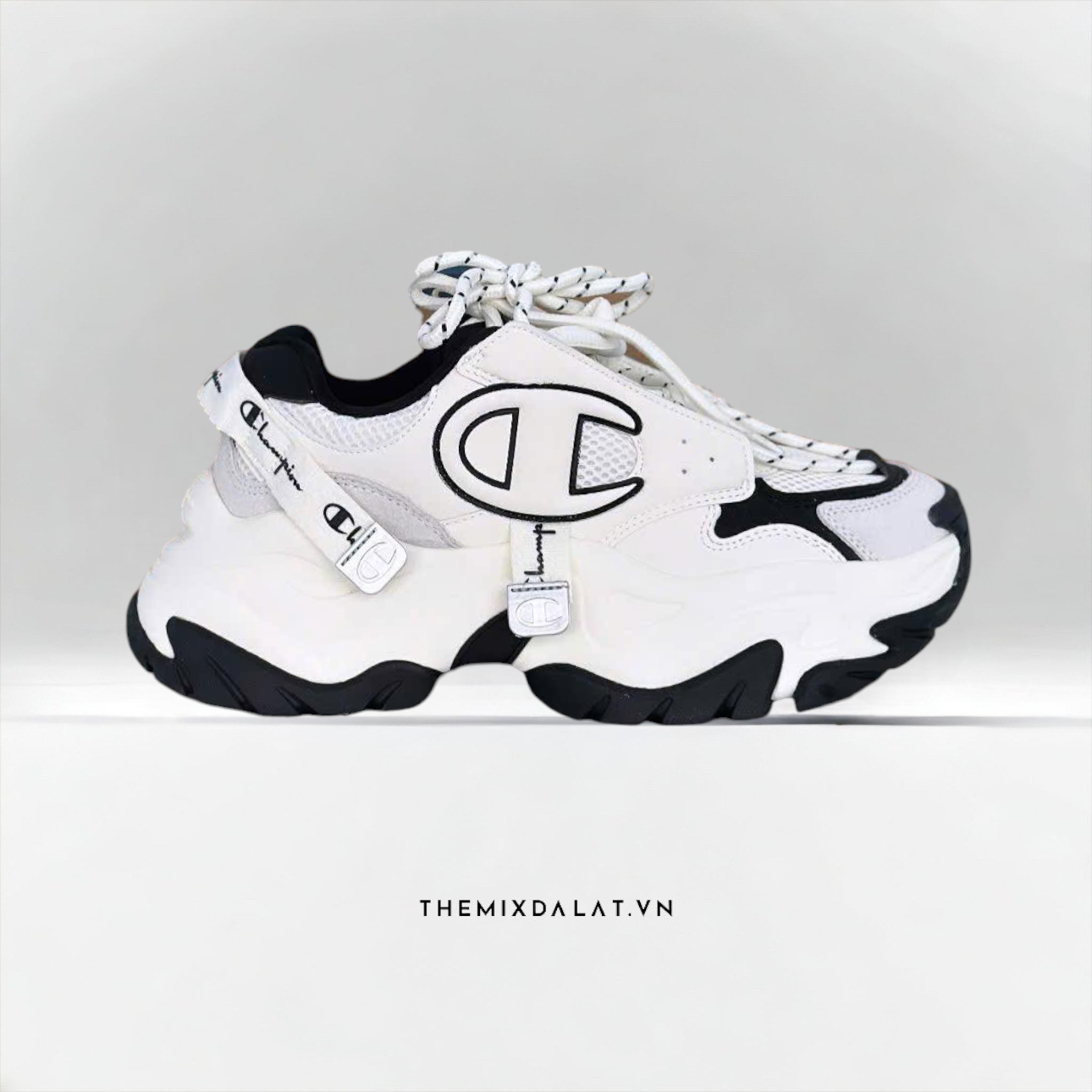Giày Champion Champ XXL Aurora Black White Giày Champion Champ XXL Aurora Black White