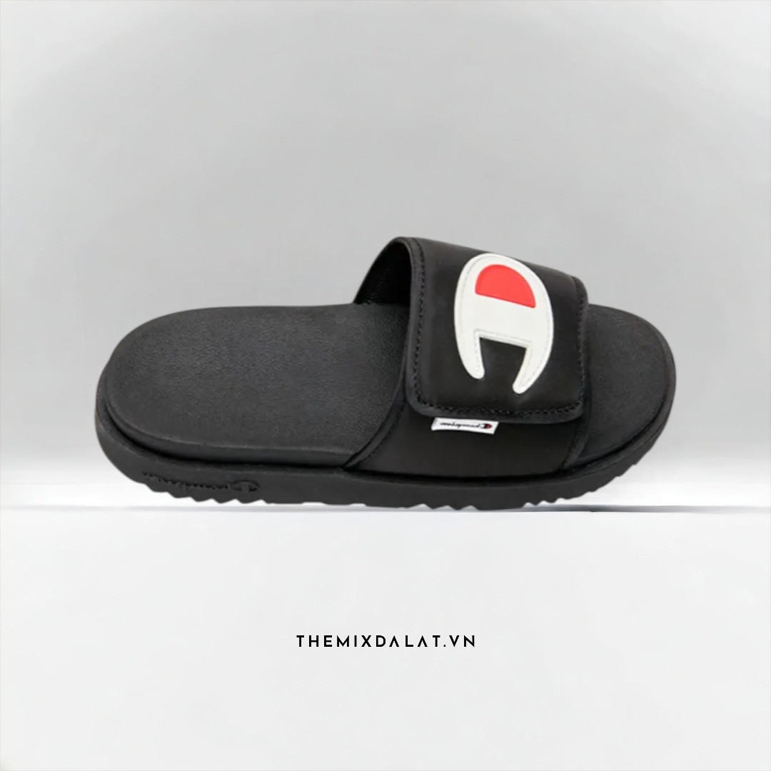 Dép Champion Campus Slippers Black Dép Champion Campus Slippers Black