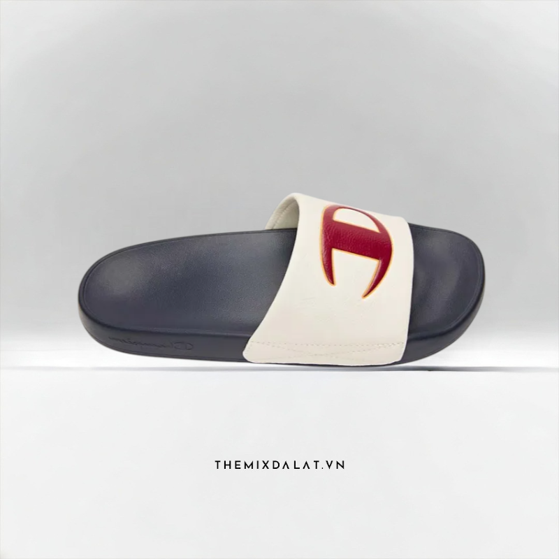 Dép Champion Campus C Slide Navy Red Dép Champion Campus C Slide Navy Red