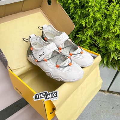 Giày Jeep Outdoor Grey Orange Giày Jeep Outdoor Shoes Grey Orange
