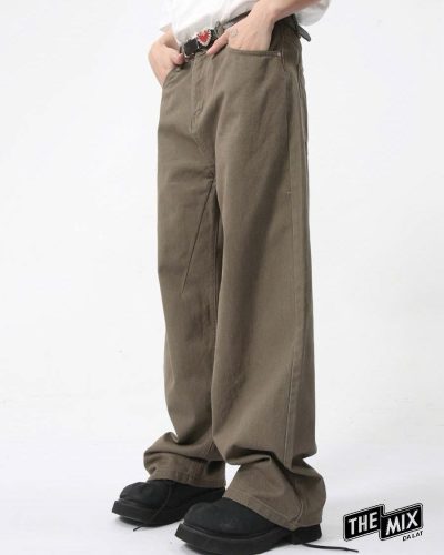 Quần Pockets Baggy Jeans Brown Quần Pockets Baggy Jeans Brown