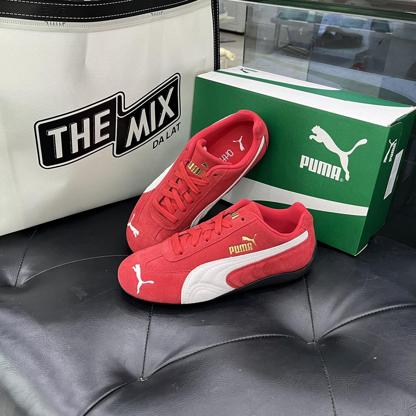Giày PUMA Speedcat OG Red White Giày PUMA Speedcat OG Red White