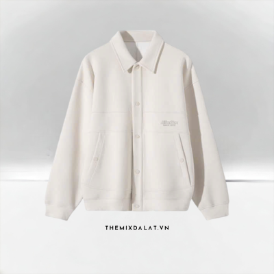 Jacket Lilbetter Mini Logo Cream