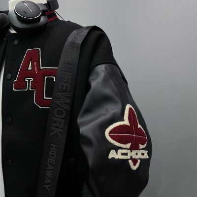 Bomber Achock Black Red Bomber Achock Black Red
