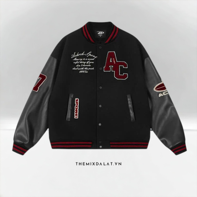 Bomber Achock Black Red