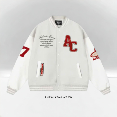 Bomber Achock Logo AC Beige