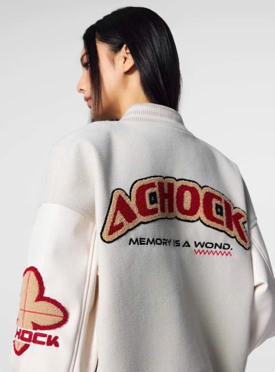 Bomber Achock Logo AC Beige Bomber Achock Logo AC Beige
