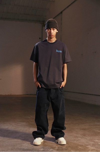 Tee Remedy Grey Logo Blue Tee Remedy Grey Logo Blue