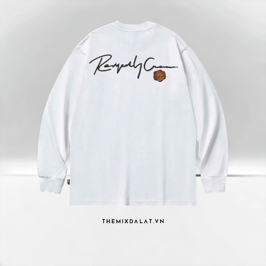 Tee Remedy Long Sleeve – White Tee Remedy Long Sleeve – White