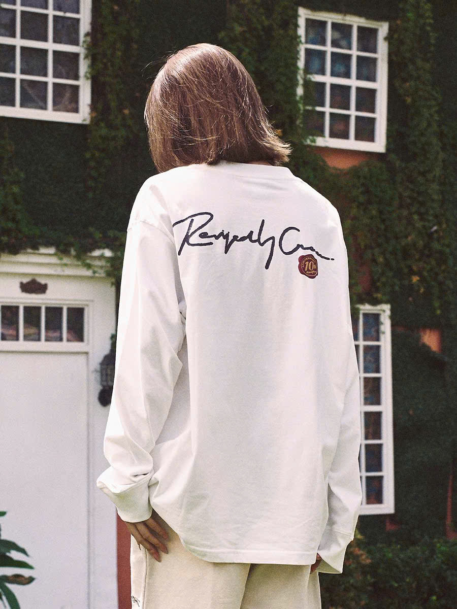 Tee Remedy Long Sleeve – White Tee Remedy Long Sleeve – White