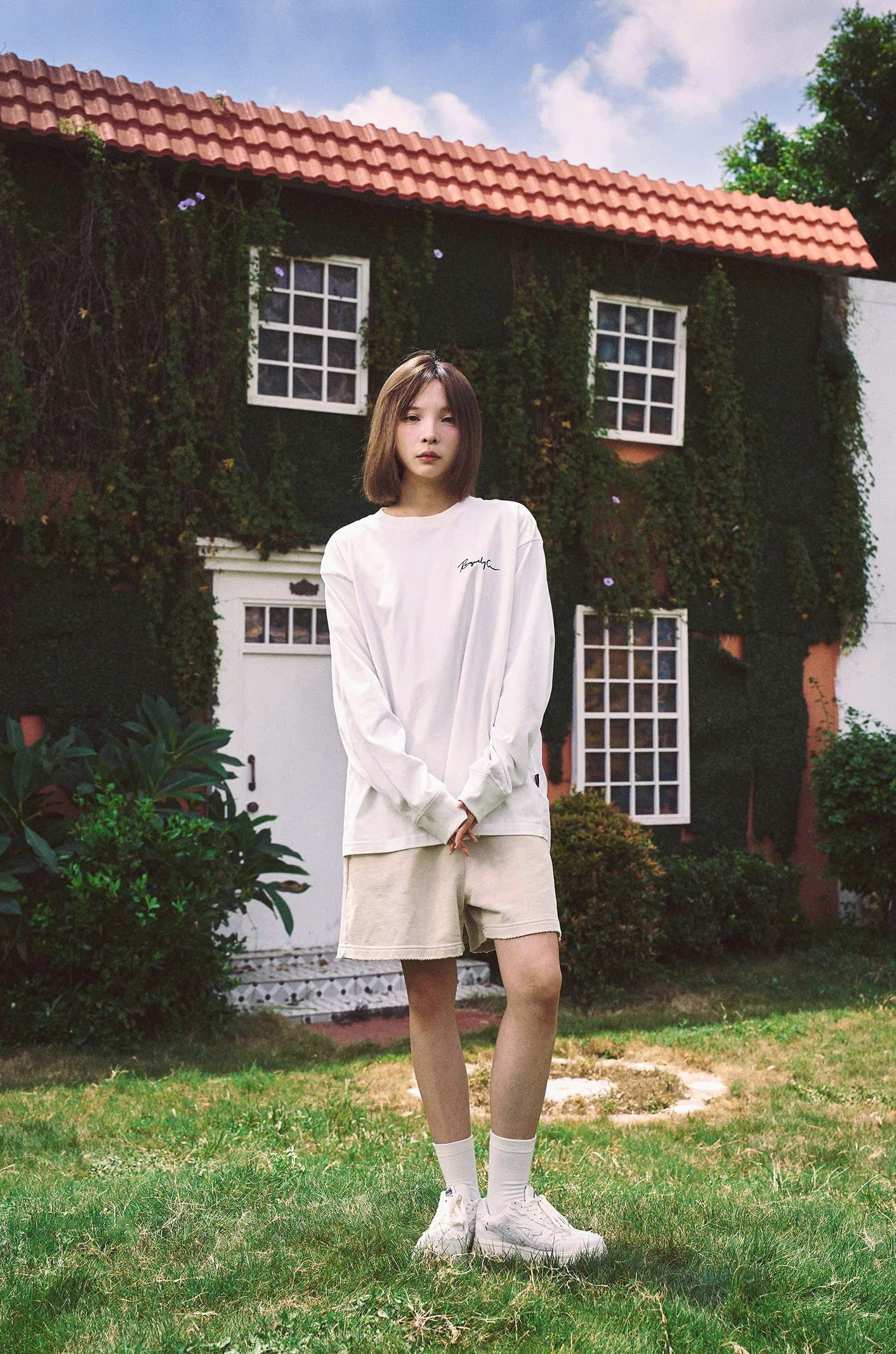 Tee Remedy Long Sleeve – White Tee Remedy Long Sleeve – White