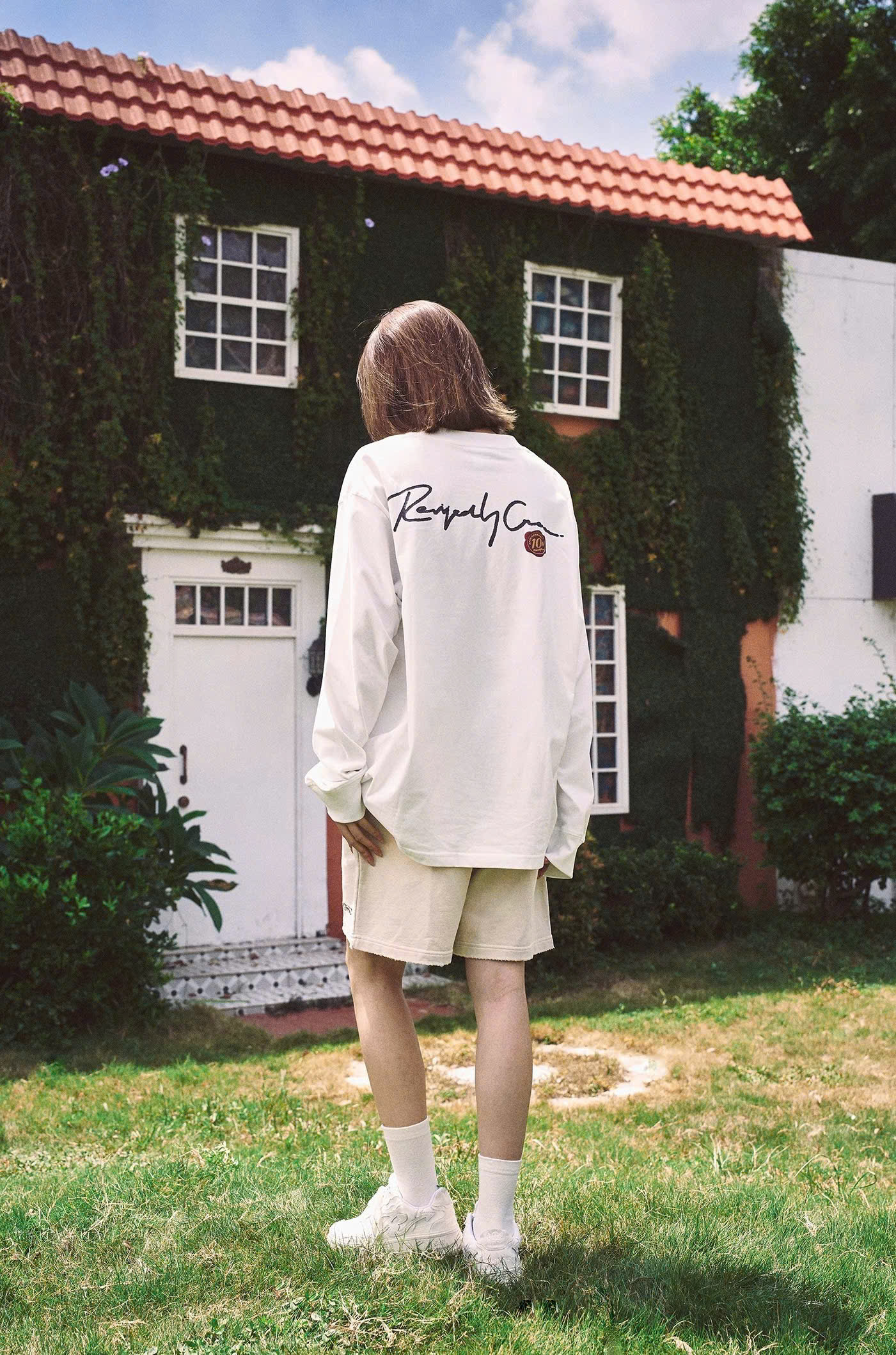 Tee Remedy Long Sleeve – White Tee Remedy Long Sleeve – White