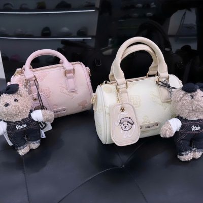 Teenie Weenie Teddy Charm Mini Satchel Yellow Bag Teenie Weenie Teddy Charm Mini Satchel Yellow Bag