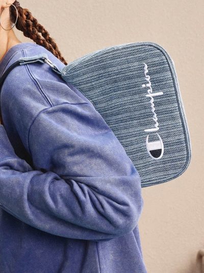 Champion Denim Shoulder Bag