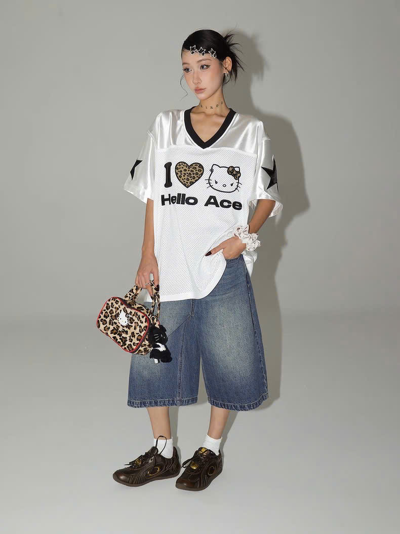 Hello Kitty Graphic Jersey Tee Hello Kitty Graphic Jersey Tee