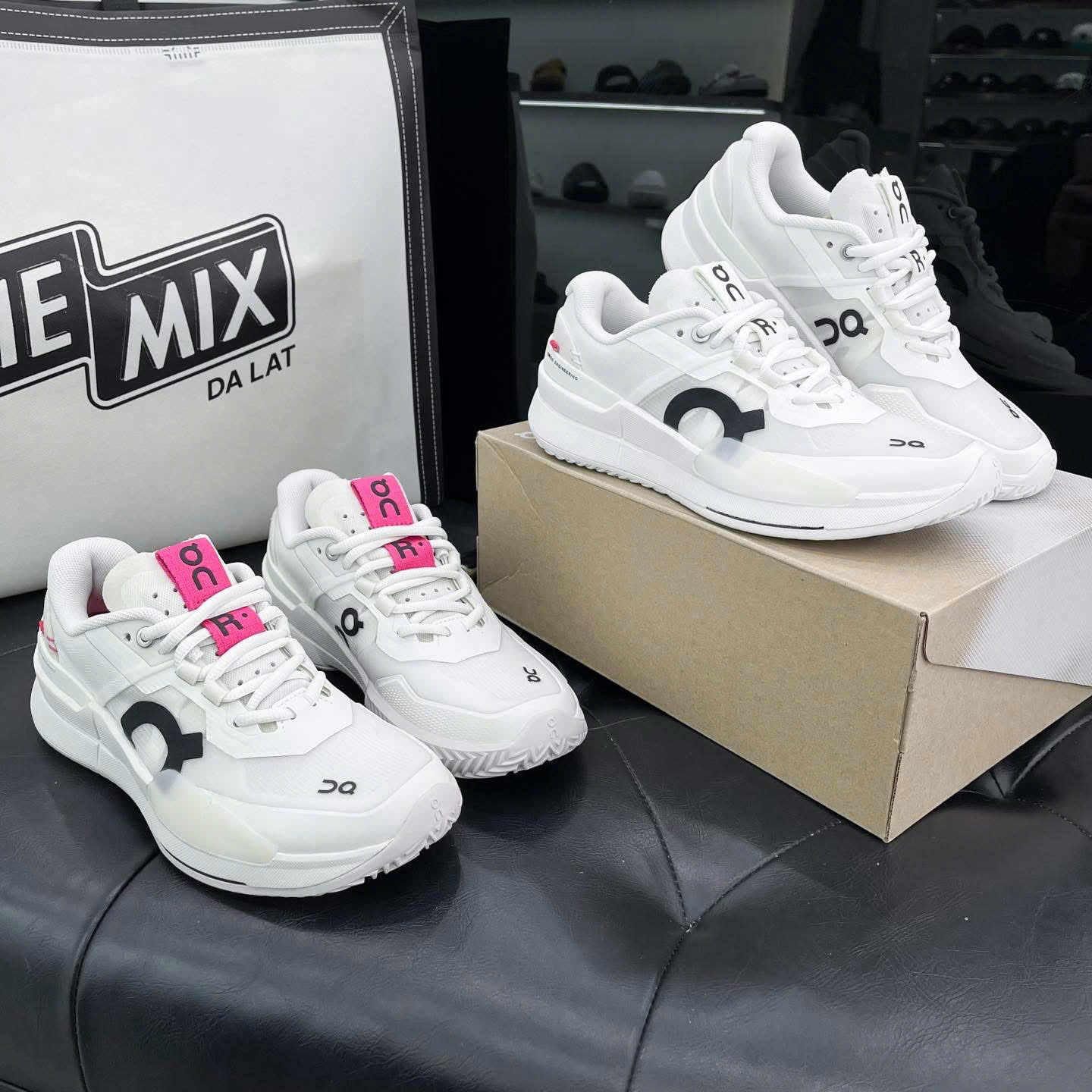 Giày Pickleball On The Roger Pro 2 All White 3ME10300108 Giày Pickleball On The Roger Pro 2 All White – 3ME10300108