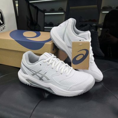 Giày Pickleball Asics Gel Dedicate 8 White Pure Silver Giày Pickleball Asics Gel Dedicate 8 White Pure Silver