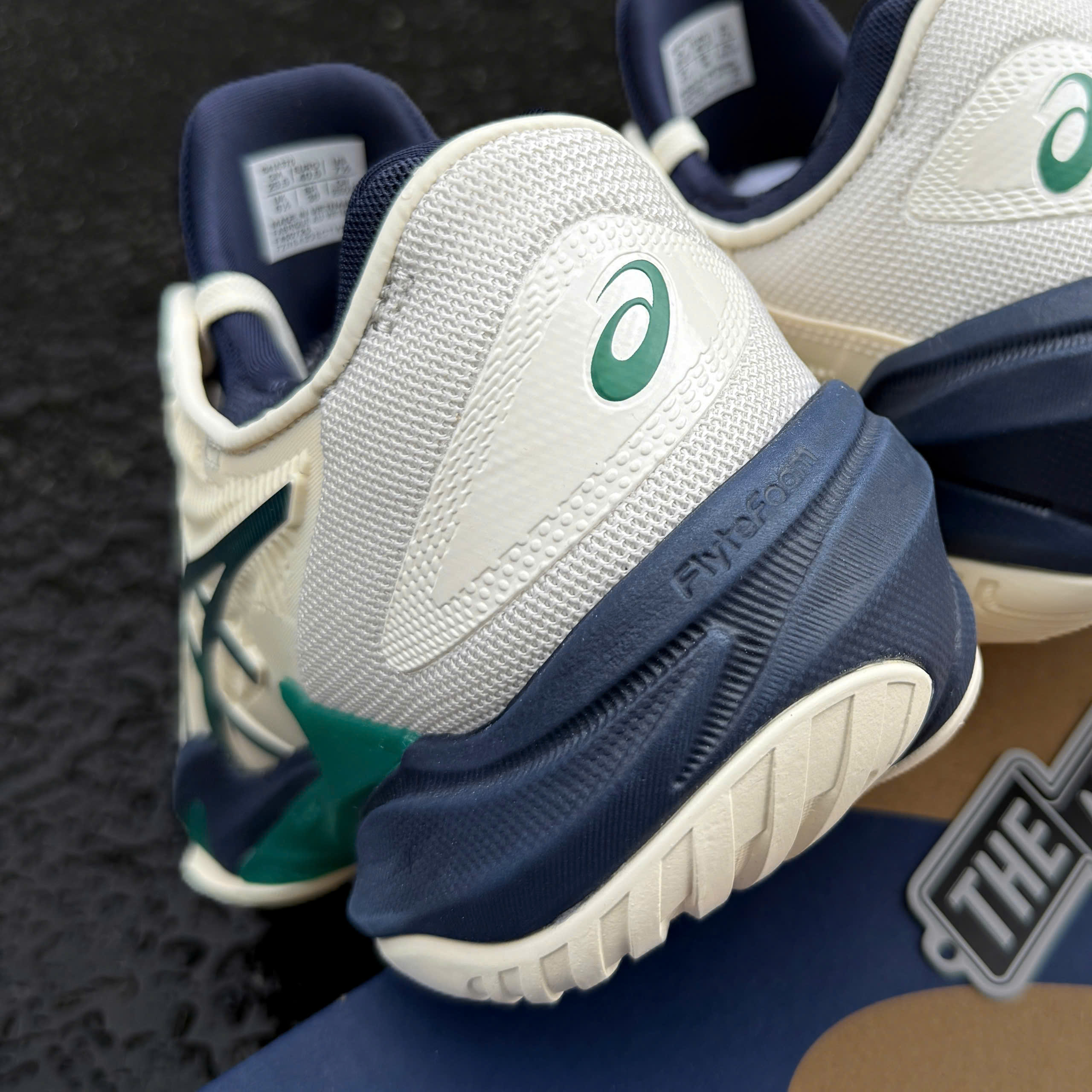 Giày Asics Court FF 3 Cream Jasper Green Giày Asics Court FF 3 Cream Jasper Green