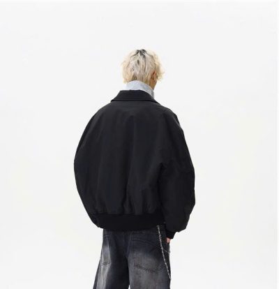 Áo Bomber Apuee Basic Black Áo Bomber Apuee Basic Black