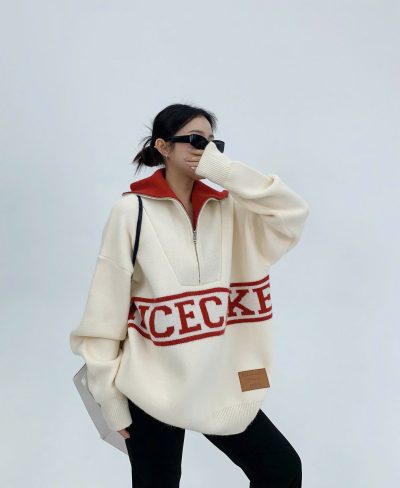 Áo Sweater Len Oisis RiceCake