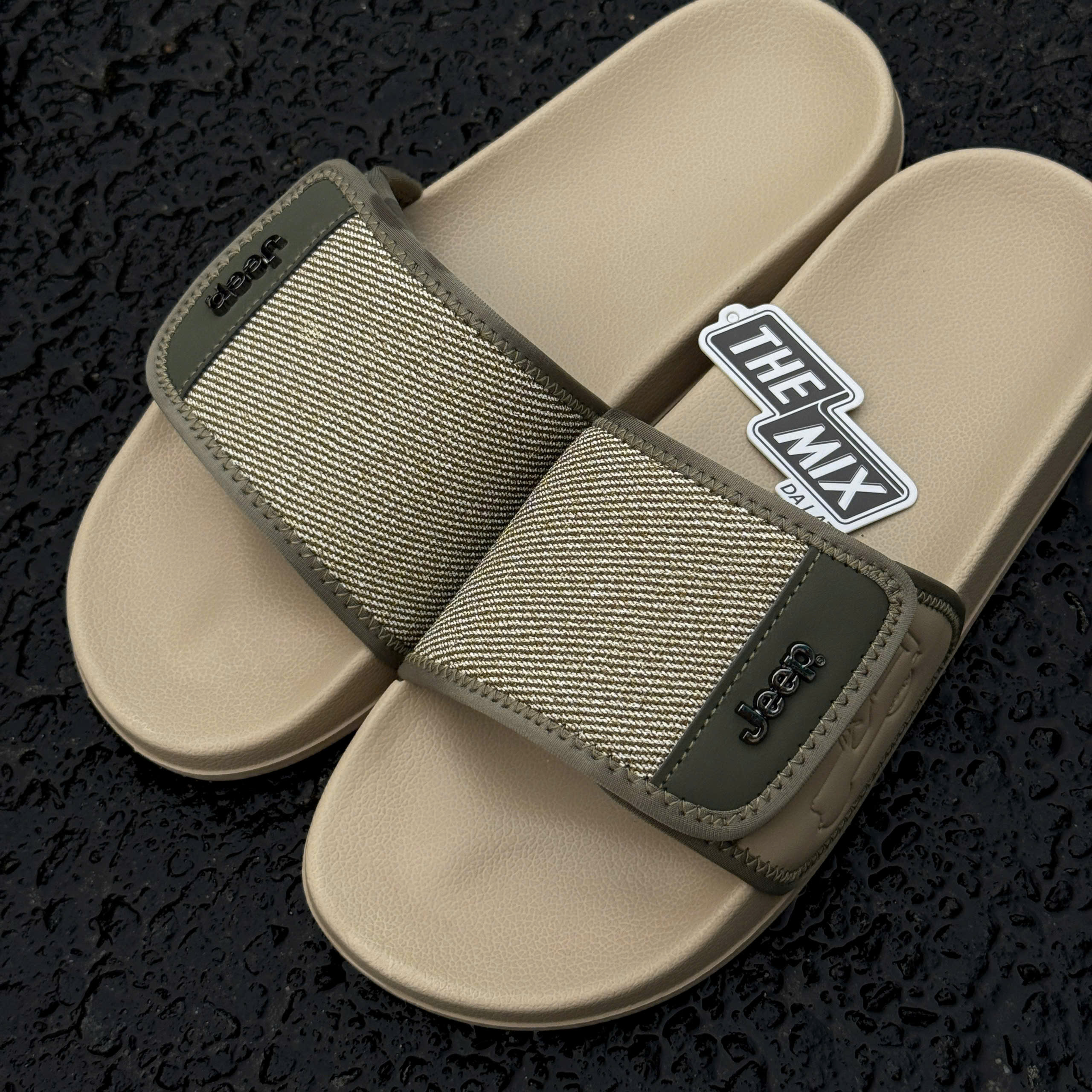 Dép Jeep Olive Drift 26