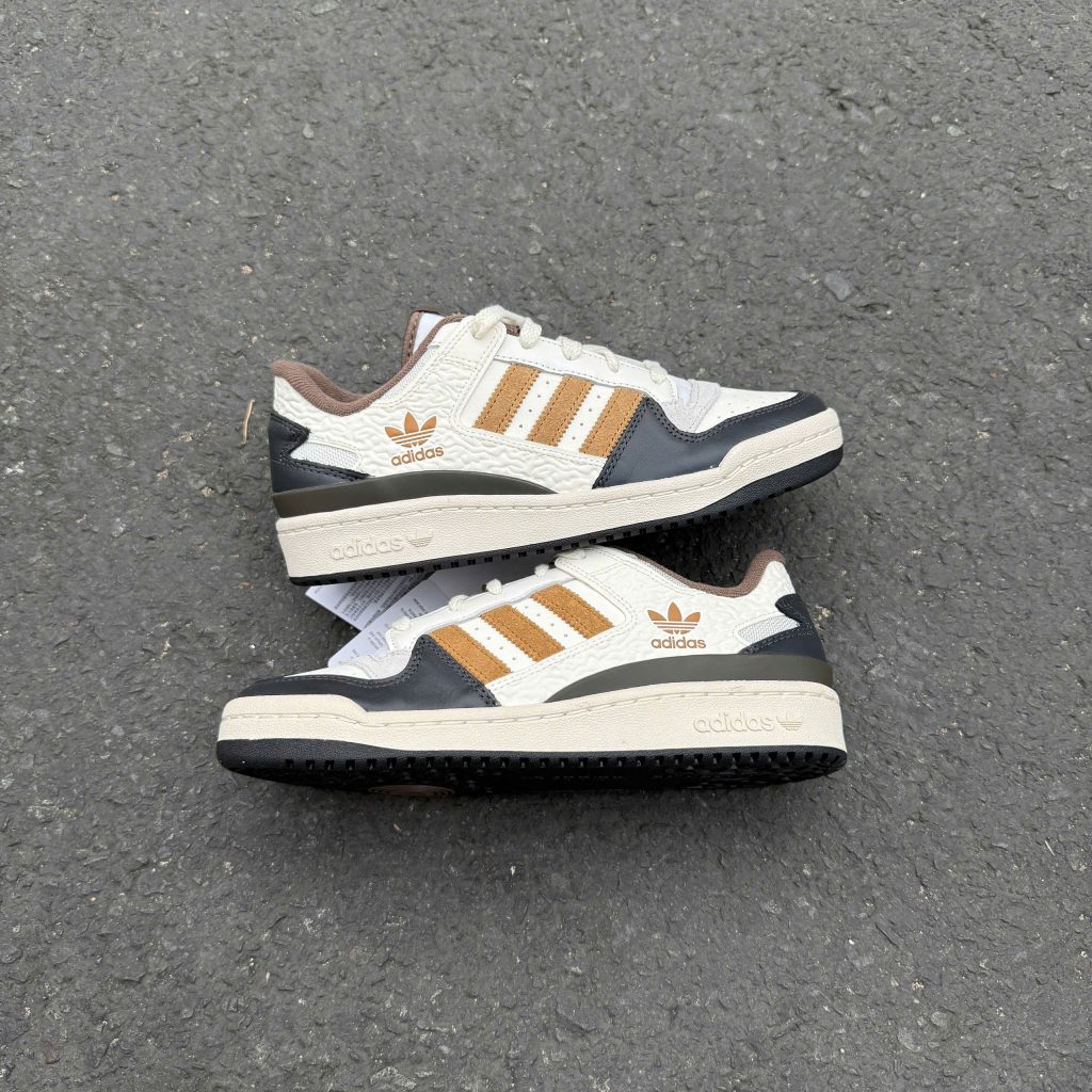 Giày Adidas Forum Low CL White Bronze Strata 26