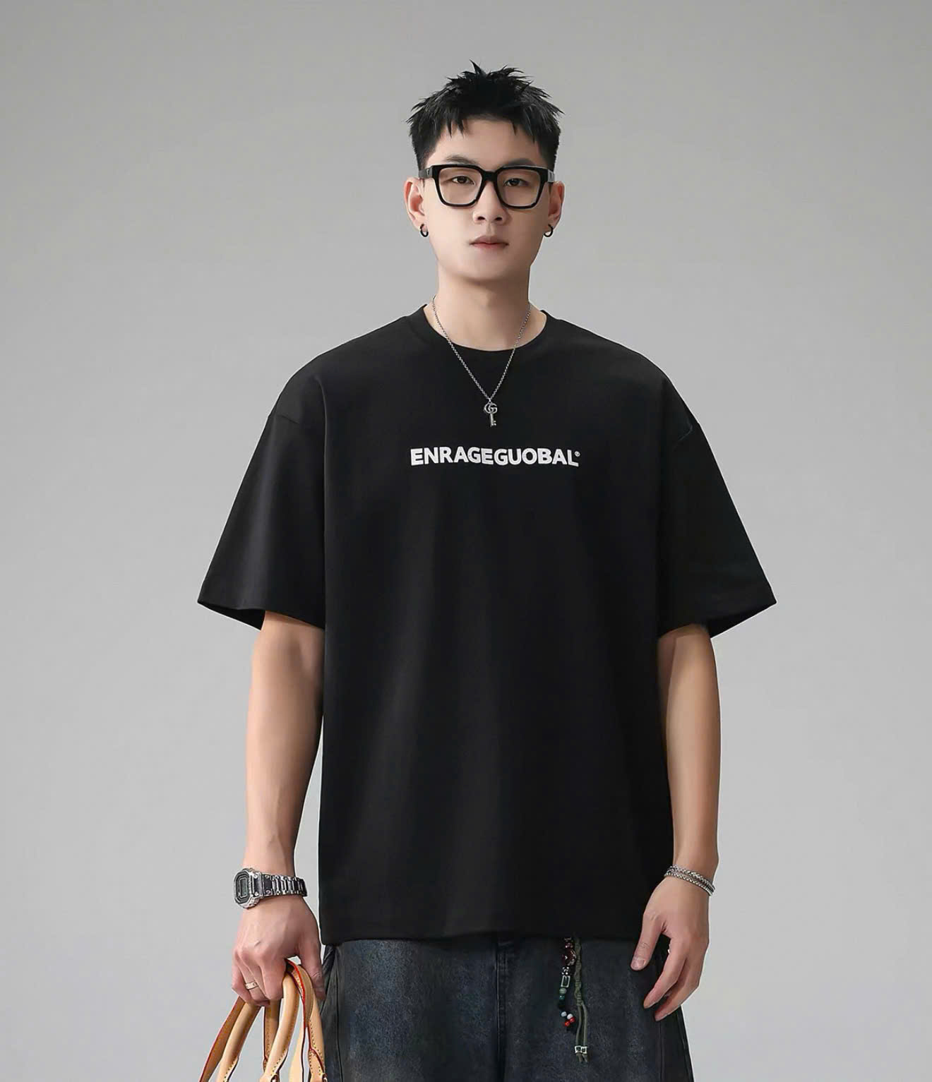 Áo Tee Enrange Black 26 Áo Tee Enrange Black 26
