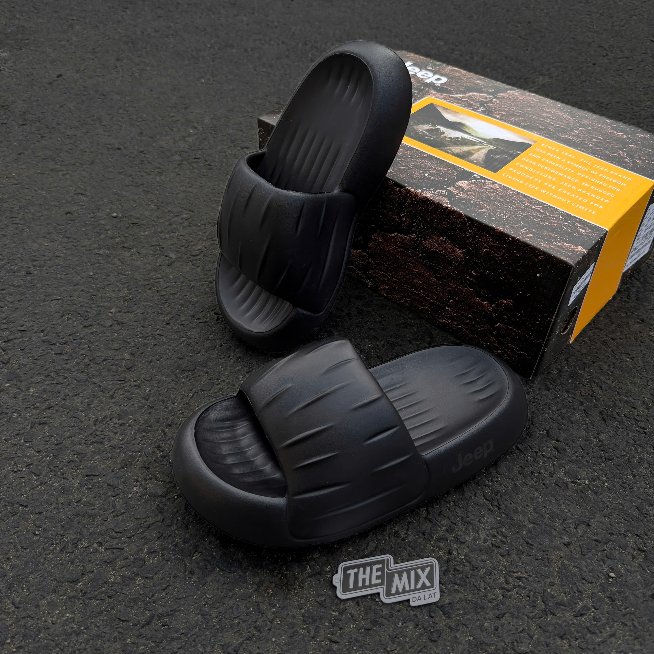 Dép Jeep Black 26