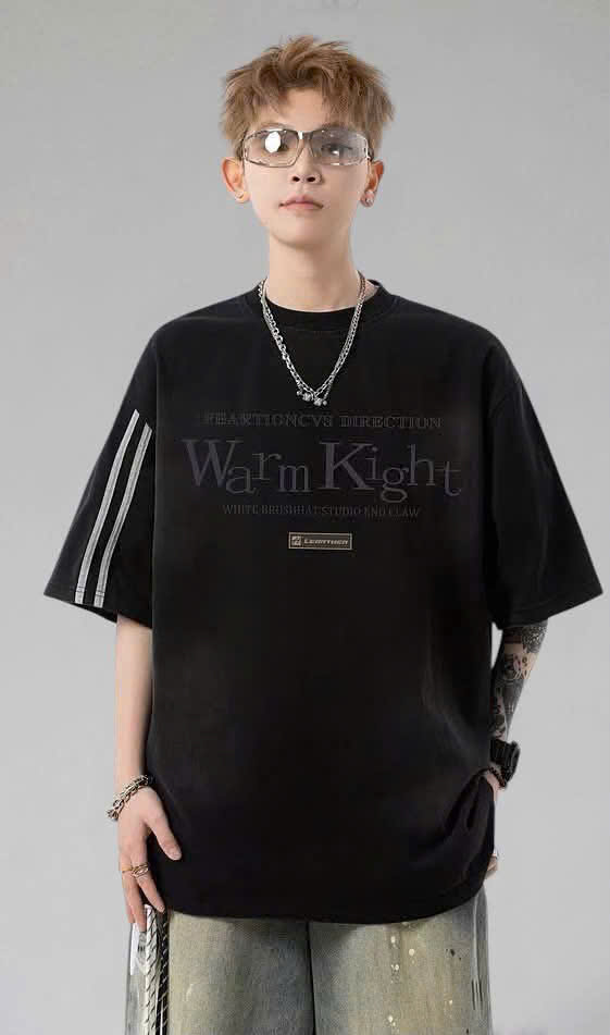 Áo Tee Warm Kight Black 26