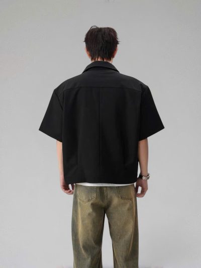 Áo QOT Polo Zip Black 26