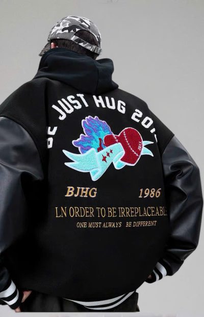 Áo Varsity BJHG Navy Hurt 26
