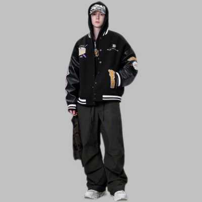 Áo Varsity BJHG Navy Hurt 26