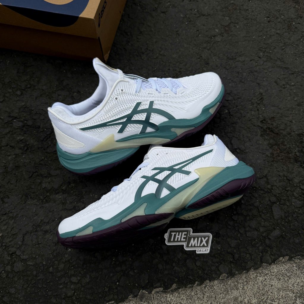 Giày ASICS COURT FF3 White/Foggy Teal Giày ASICS COURT FF3 White/Foggy Teal