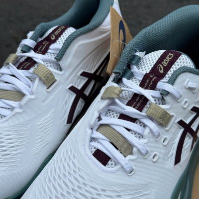 Giày ASISC Gel Resolution X White/ Dark Aubergine 26 Giày ASISC Gel Resolution X White/ Dark Aubergine 26