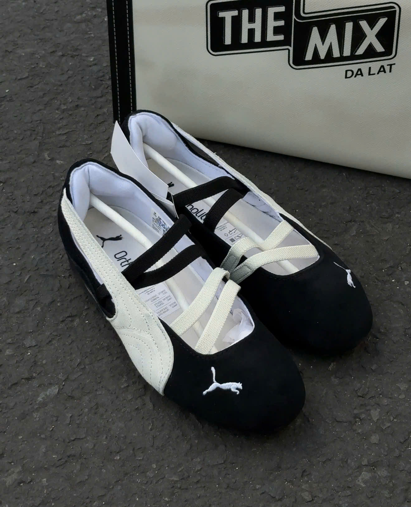 Giày Puma Speedcat Ballet Black White 26