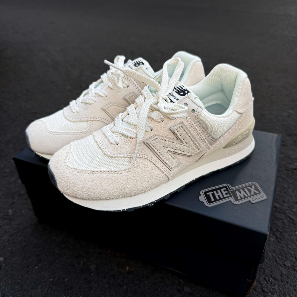 Giày New Balance 574 Off White Grey Giày New Balance 574 Off White Grey