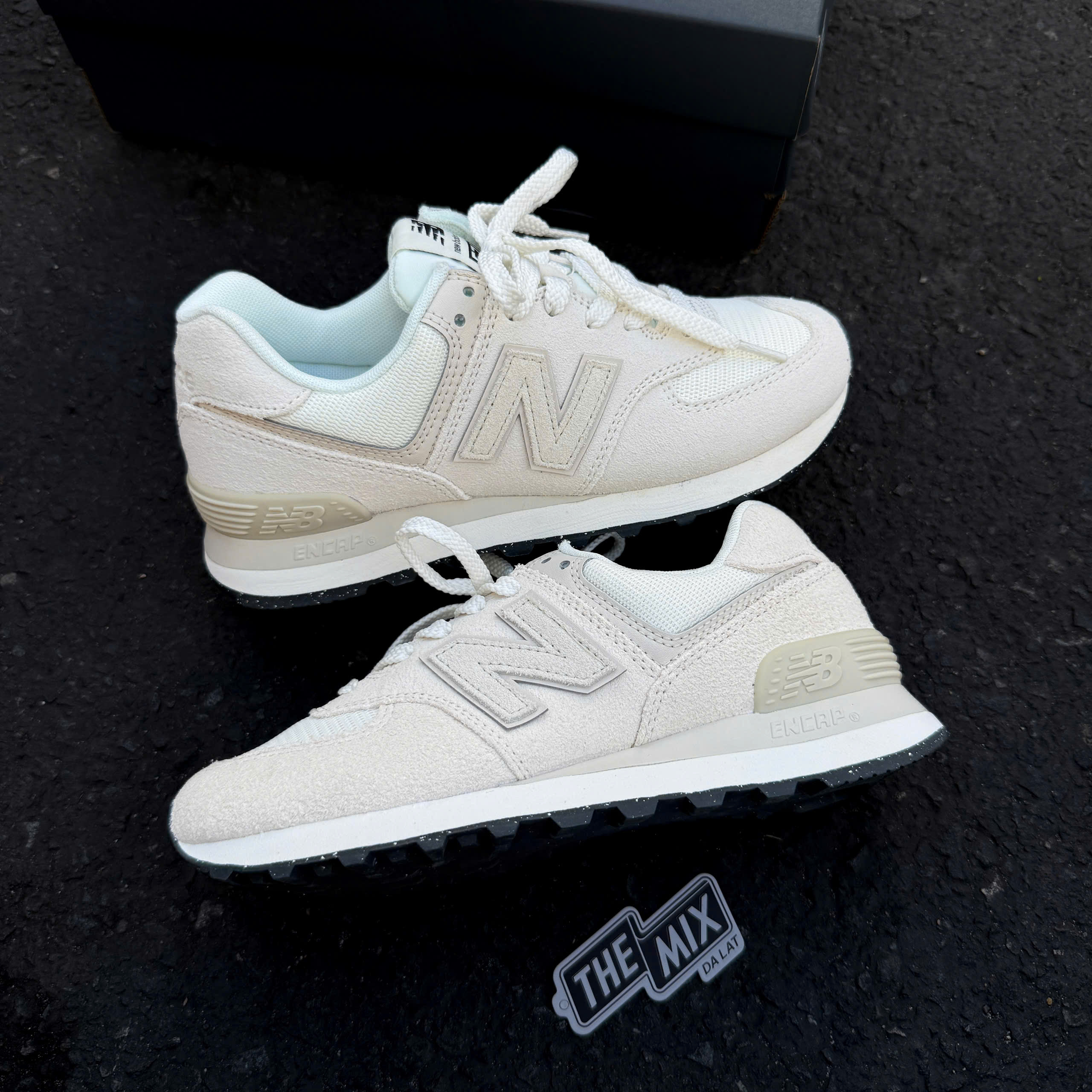 Giày New Balance 574 Off White Grey