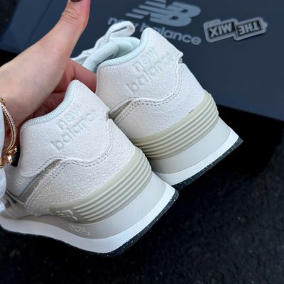 Giày New Balance 574 Off White Grey Giày New Balance 574 Off White Grey