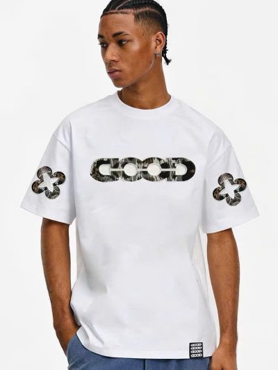 Tee GOOD BRAND White Logo 26