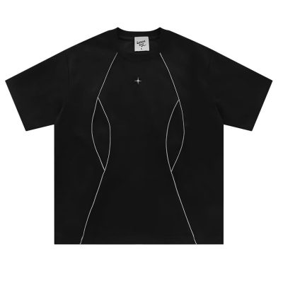 Tee Reflection Star Black/ Begie/Grey 26