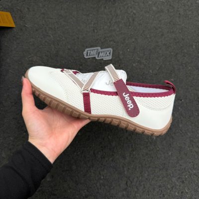 Giày Sandal Jeep Mary Jane Burgundy 25