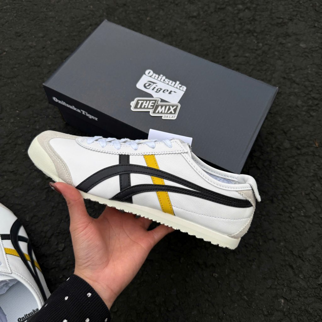Giày Onitsuka Tiger Mexico 66 White/Sunflower Yellow