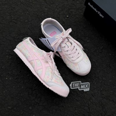 Giày Onitsuka Tiger Mexico 66 Floral Print Crystal Pink