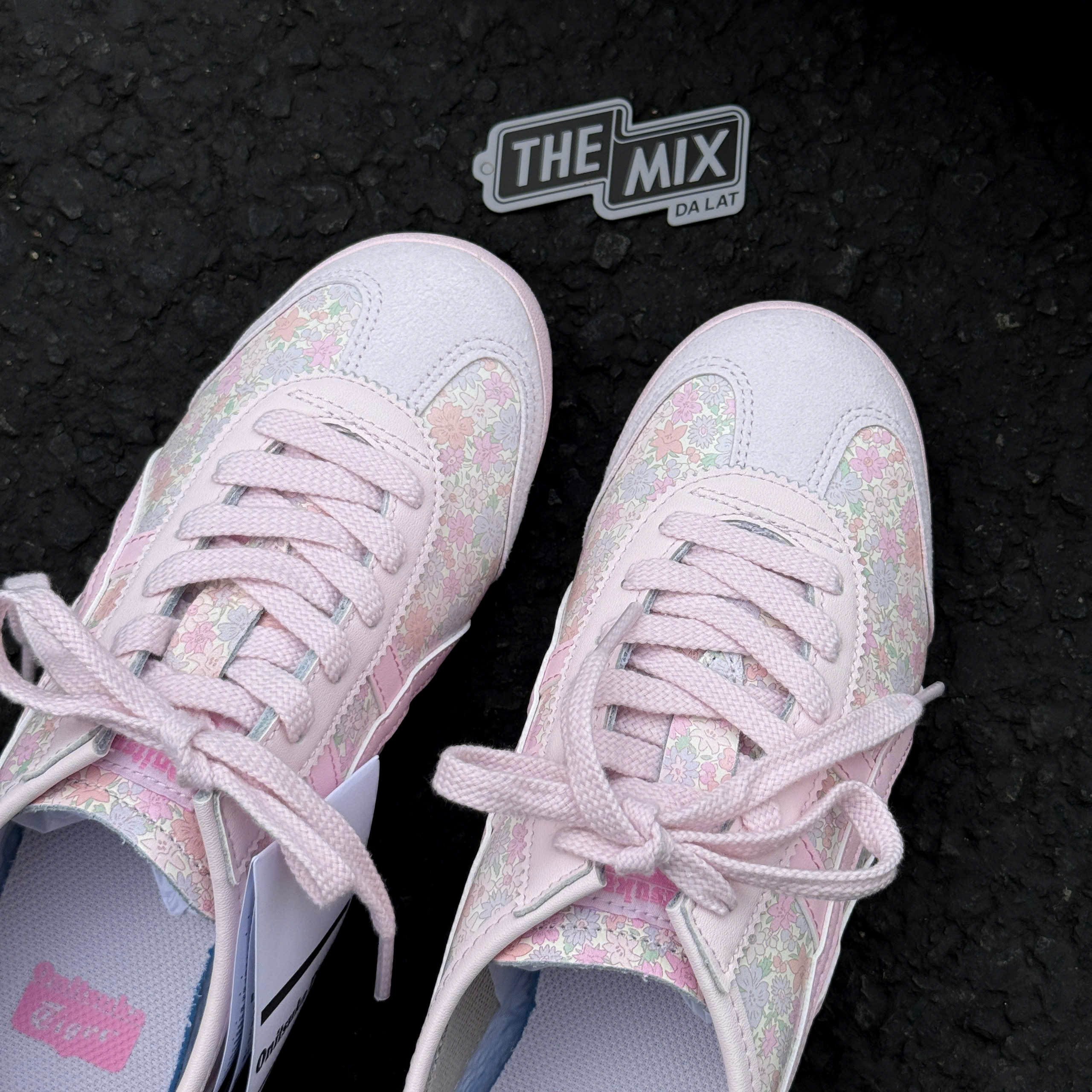 Giày Onitsuka Tiger Mexico 66 Floral Print Crystal Pink Giày Onitsuka Tiger Mexico 66 Floral Print Crystal Pink