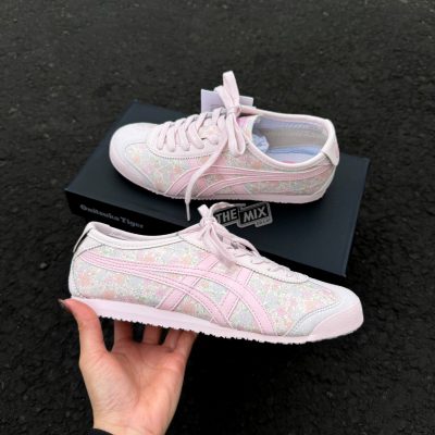 Giày Onitsuka Tiger Mexico 66 Floral Print Crystal Pink Giày Onitsuka Tiger Mexico 66 Floral Print Crystal Pink